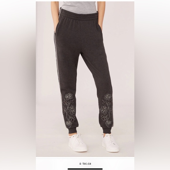 Diane Gilman Side Stripe Track Pant - Picture 3 of 10